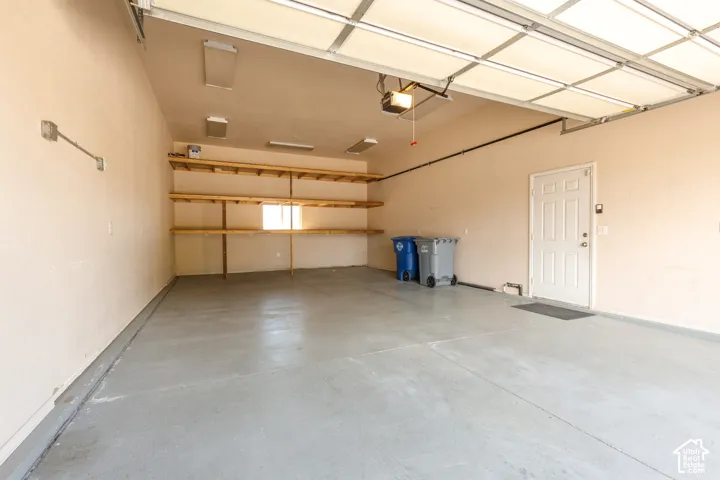 Extra deep 2 car garage could be tandem parking