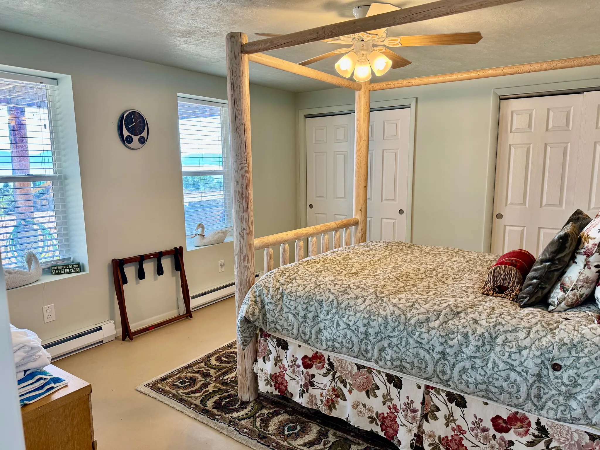 Lower level east bedroom.