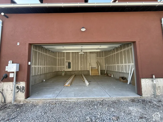Extra Width Two- Car Garage