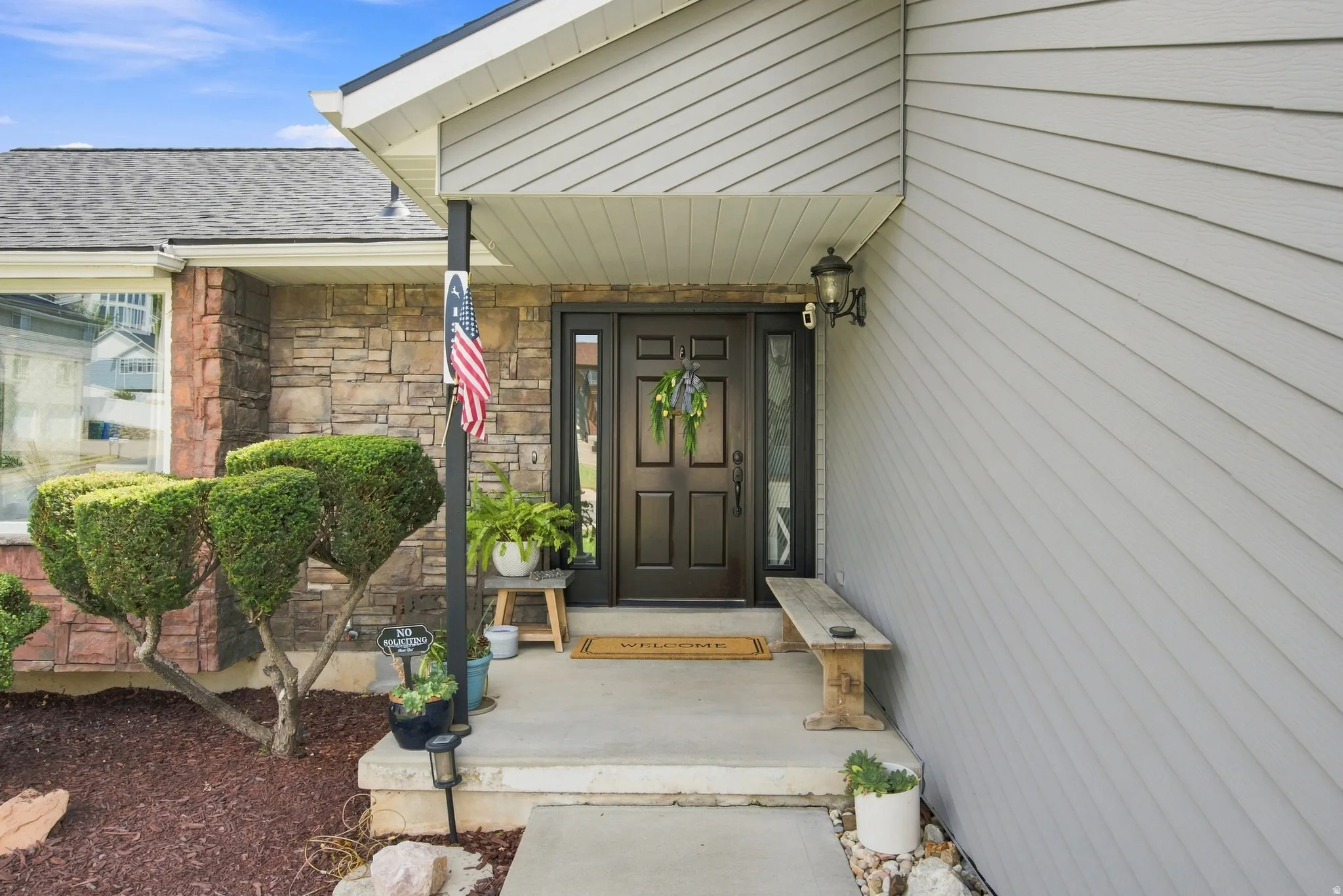 Newer front door