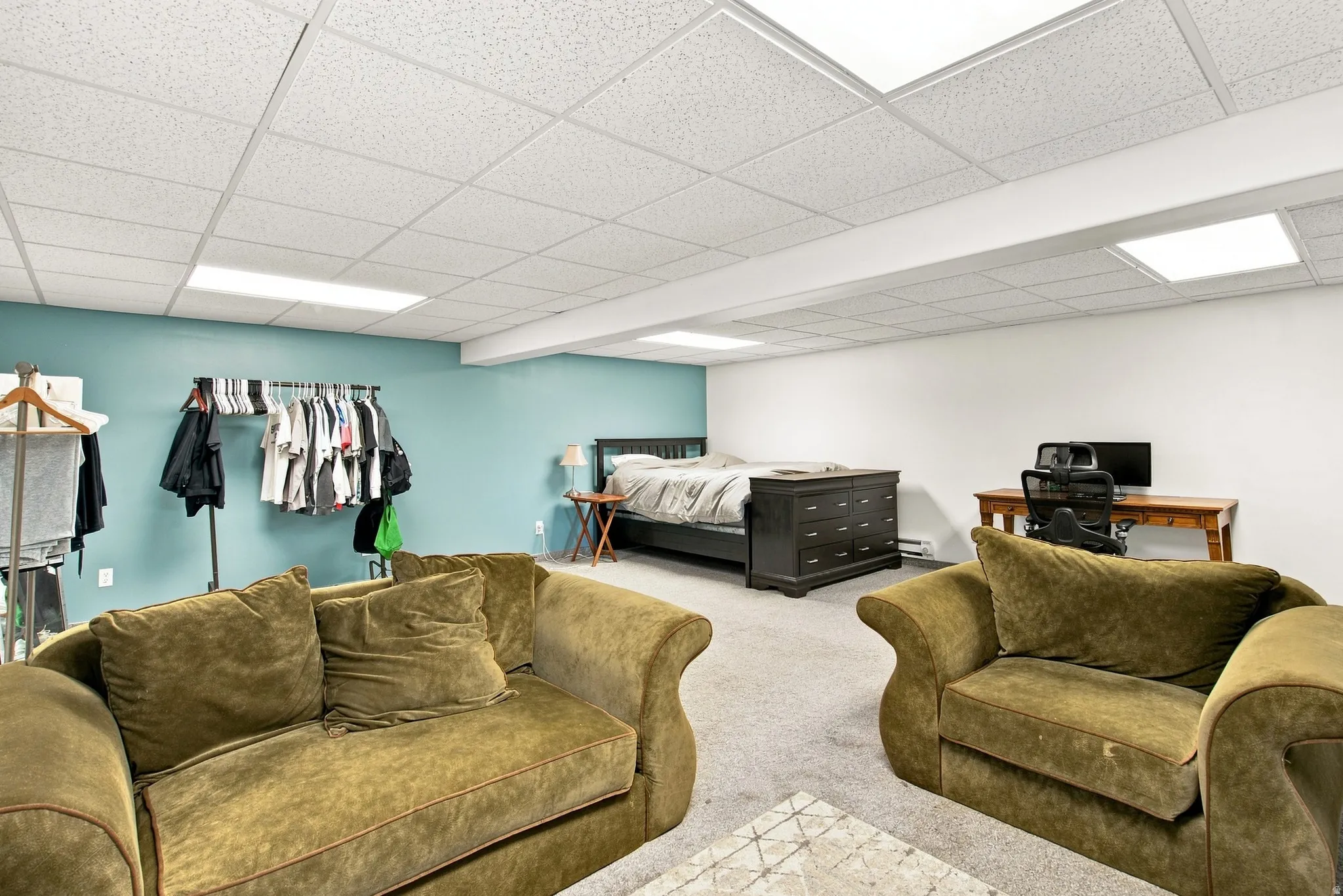 Basement flex room
