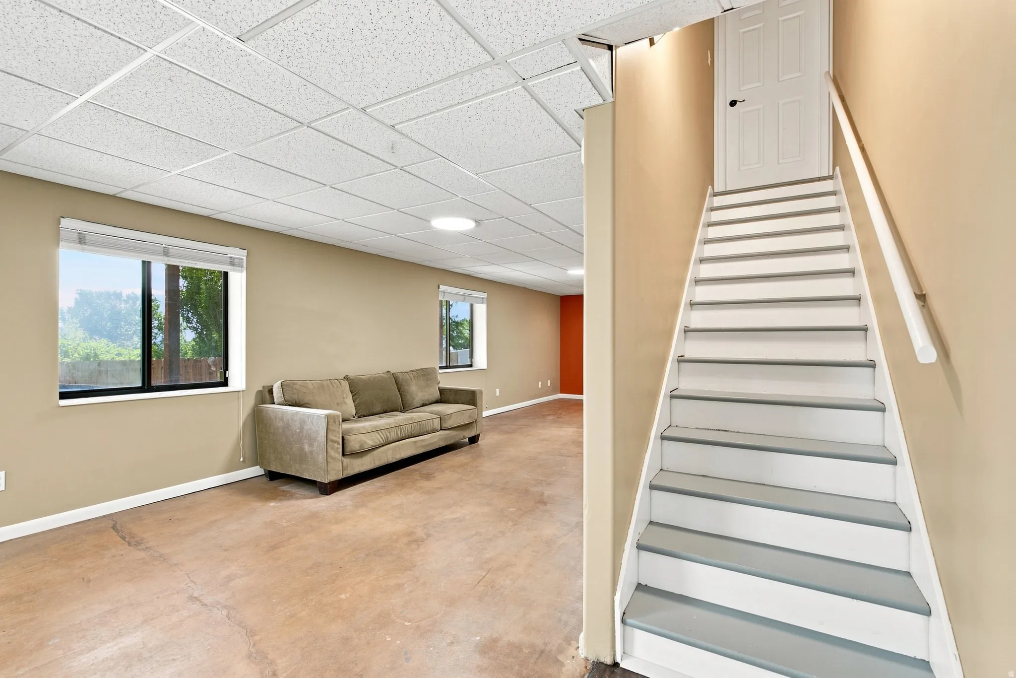Stairs to basement