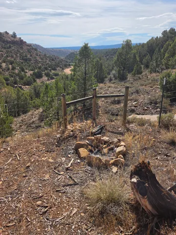 Firepit with an AMAZING view!