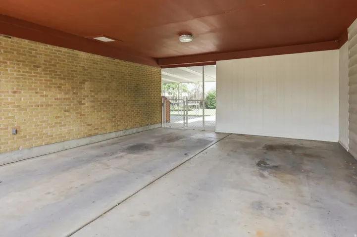 Covered carport