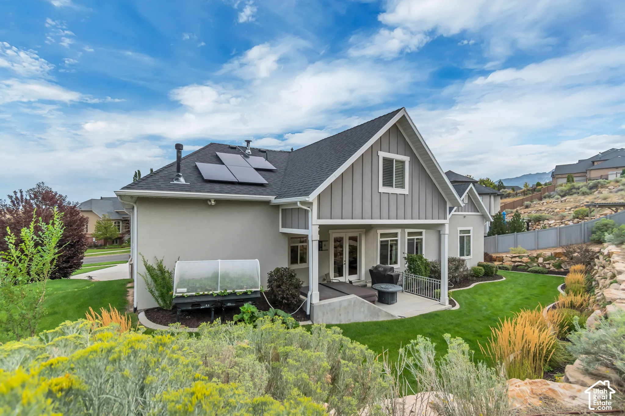 Beautiful Landscaping w/ Covered Patio & Hot Tub Included