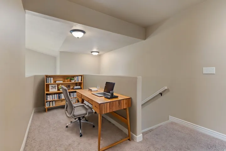Virtually Staged. Possible office, play area, library.