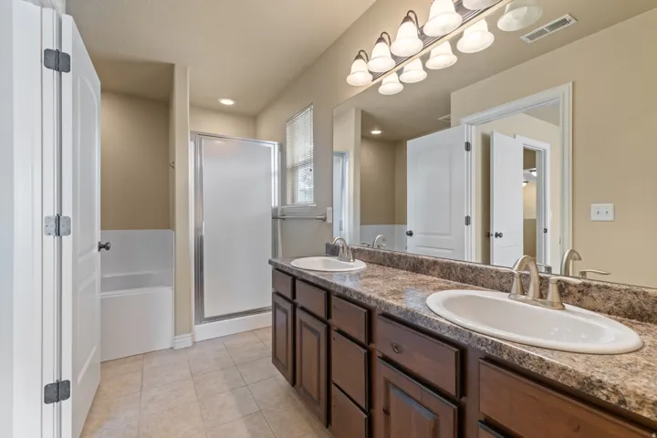 Dual Vanity and Full Length Mirror.