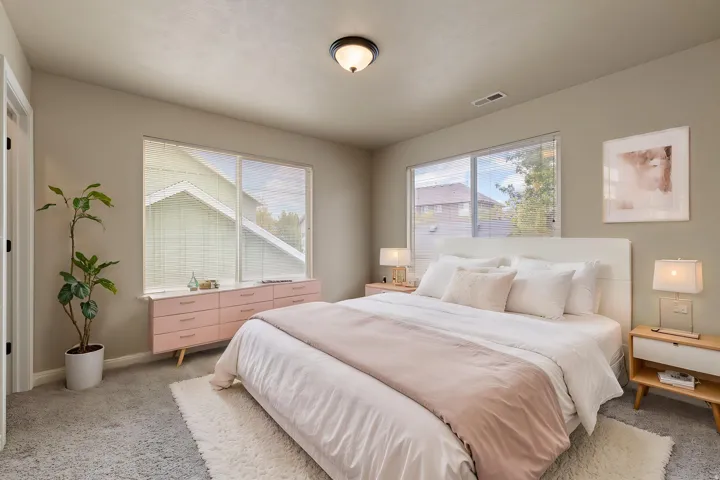 Virtually Staged. Bedroom #3.