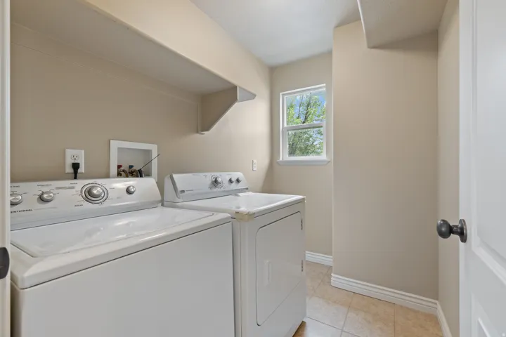 Washer & Dryer Included.