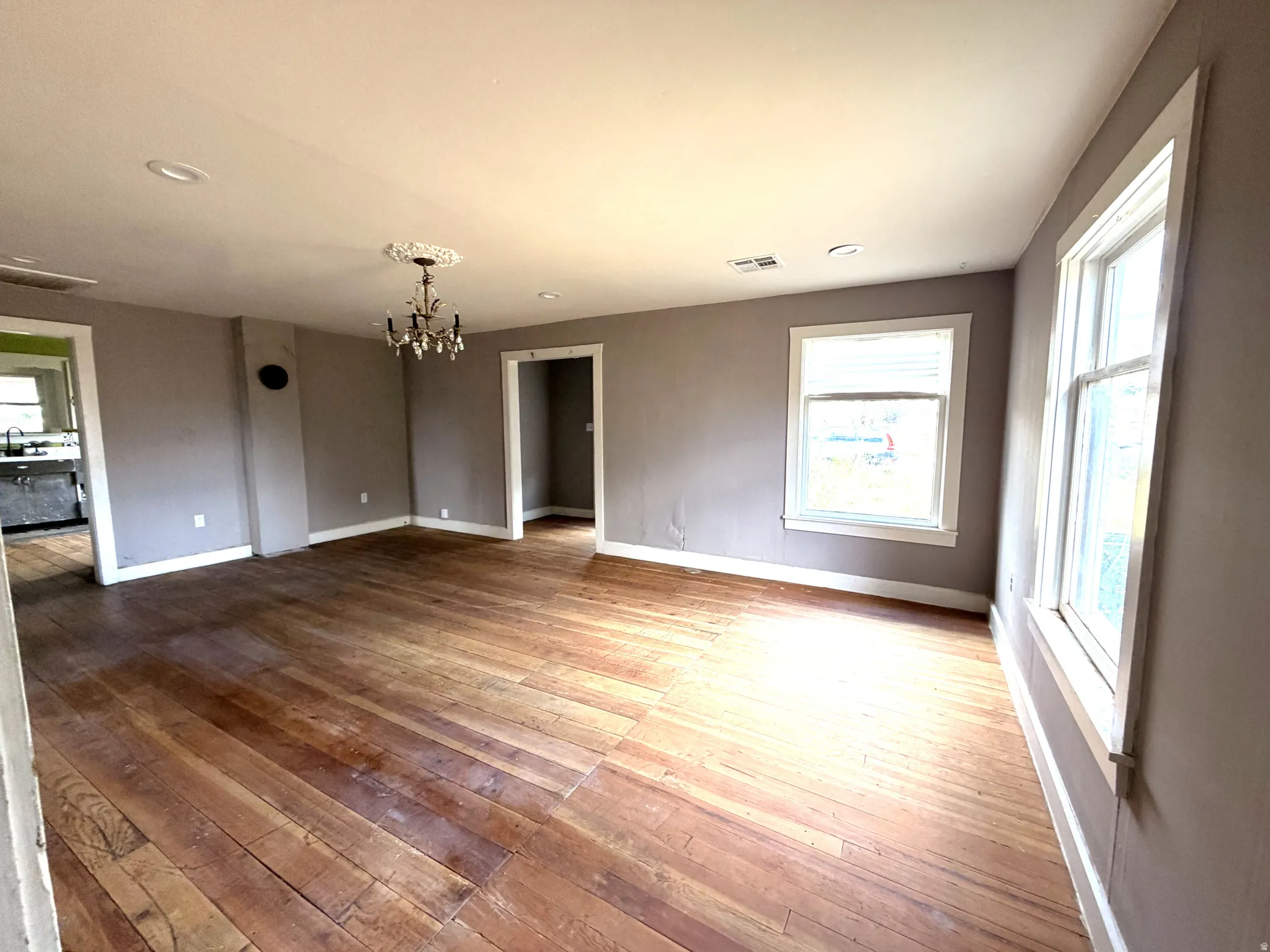 Spacious with Wood Flooring
