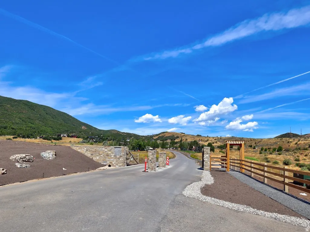 Canyon Meadows entrance. New landscaping project underway. To be completed soon.