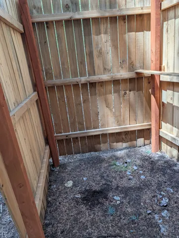 Place to instal composting toilet