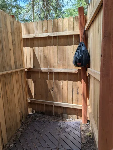 Outdoor shower