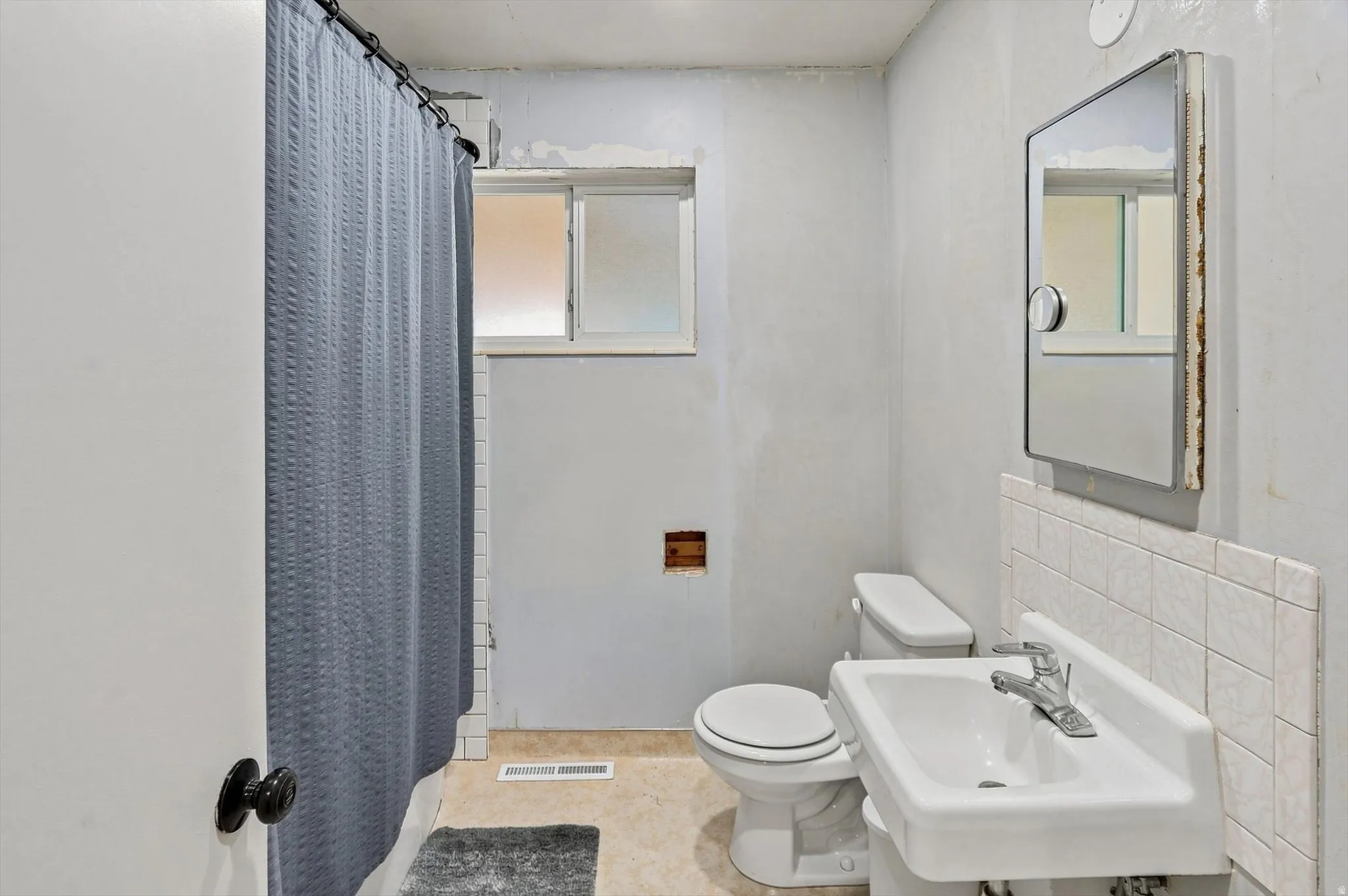 Main, full bathroom