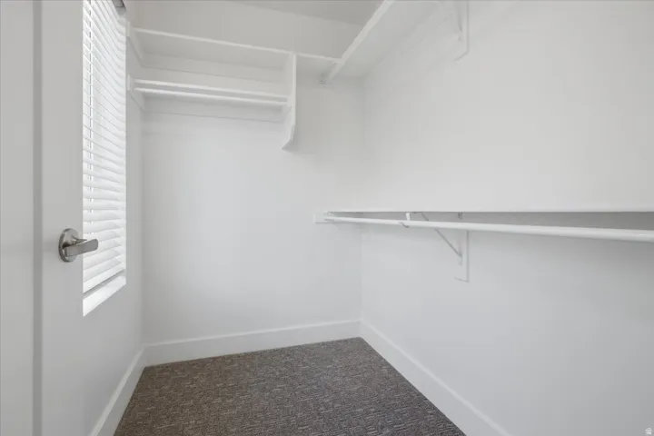 Integrated shelving and hanging rods