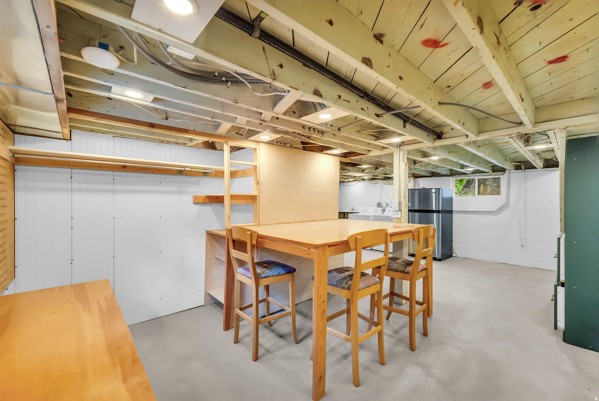 Built in work bench