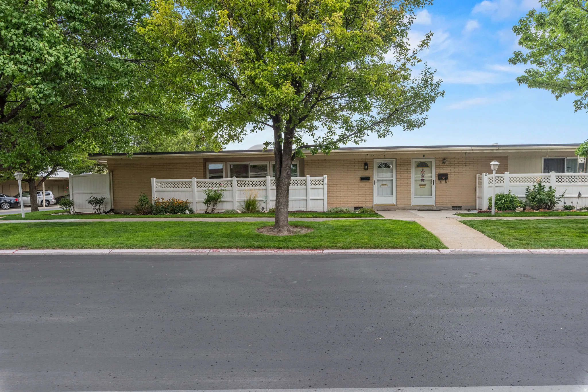 All brick exterior, fantastic private location within the complex