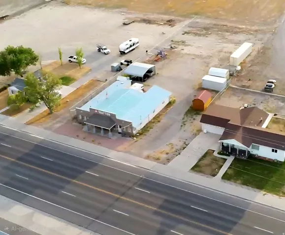 Paved road frontage with direct property access