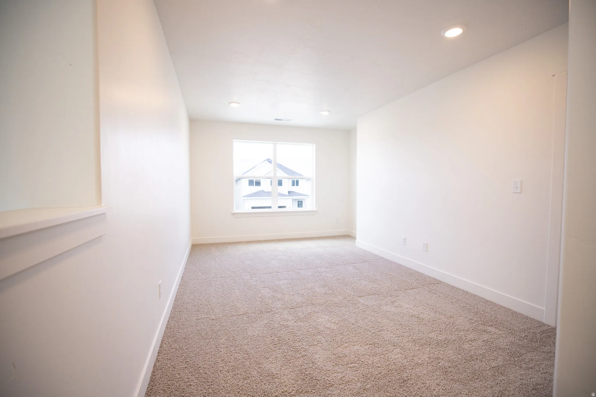 Loft/open space with potential for easy fifth bedroom.