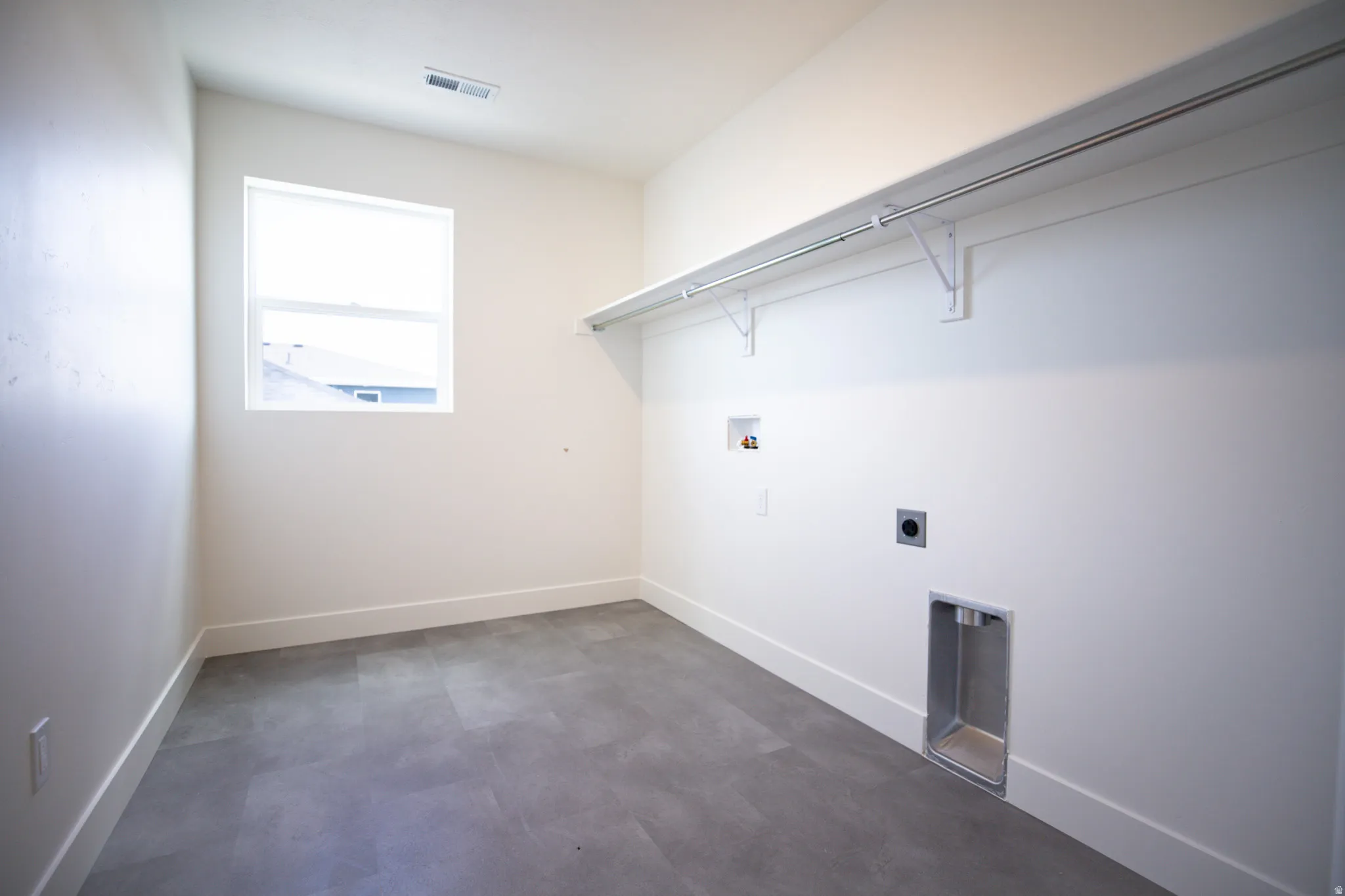Full-size, dedicated laundry room with washer/dryer hookups