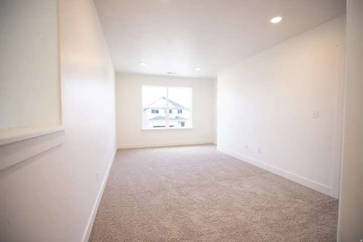 Loft/open space with potential for easy fifth bedroom.
