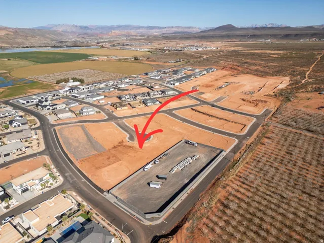 Expansive land parcel within a developing community
