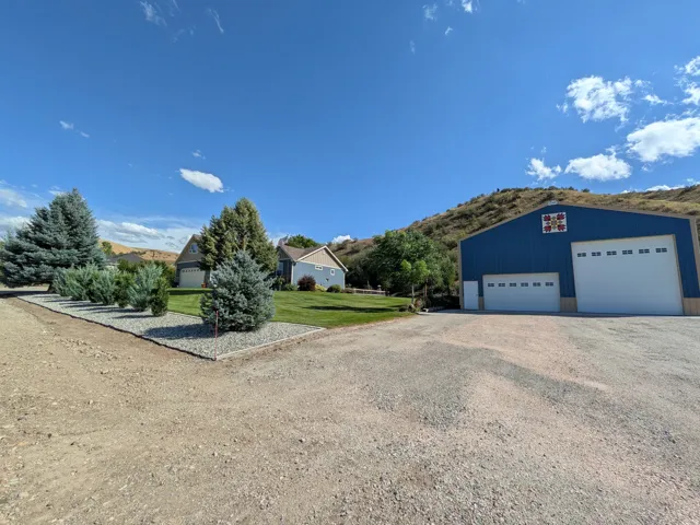 View of shop and home