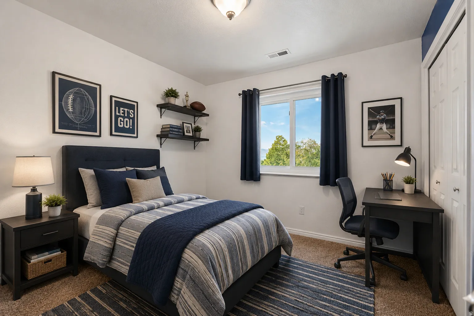 Upstairs bedroom