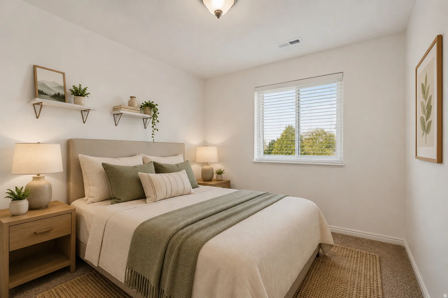 Upstairs guest bedroom