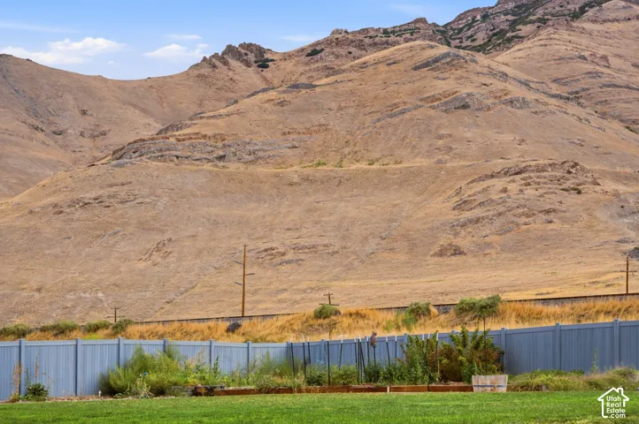 Expansive mountain landscape backdrop
