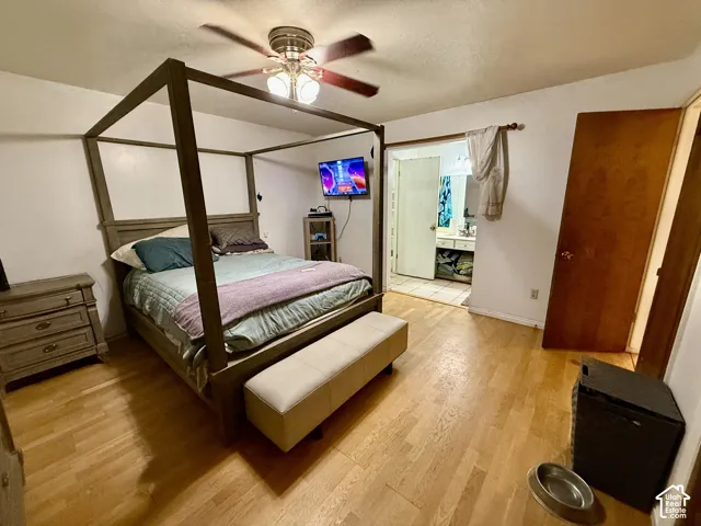 Wood-finish flooring throughout