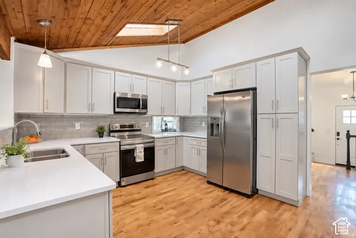 New Cabinets, Oven and microwave new, new quartz countertops, refinished floor, new sink, new paint