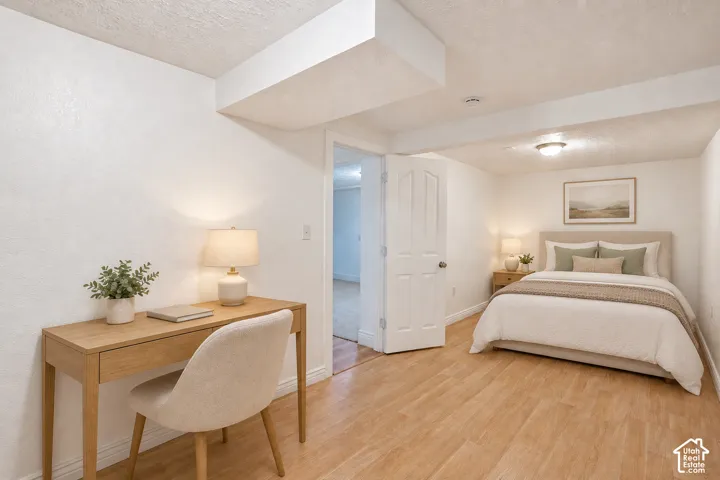 Bedroom 4, digitally staged