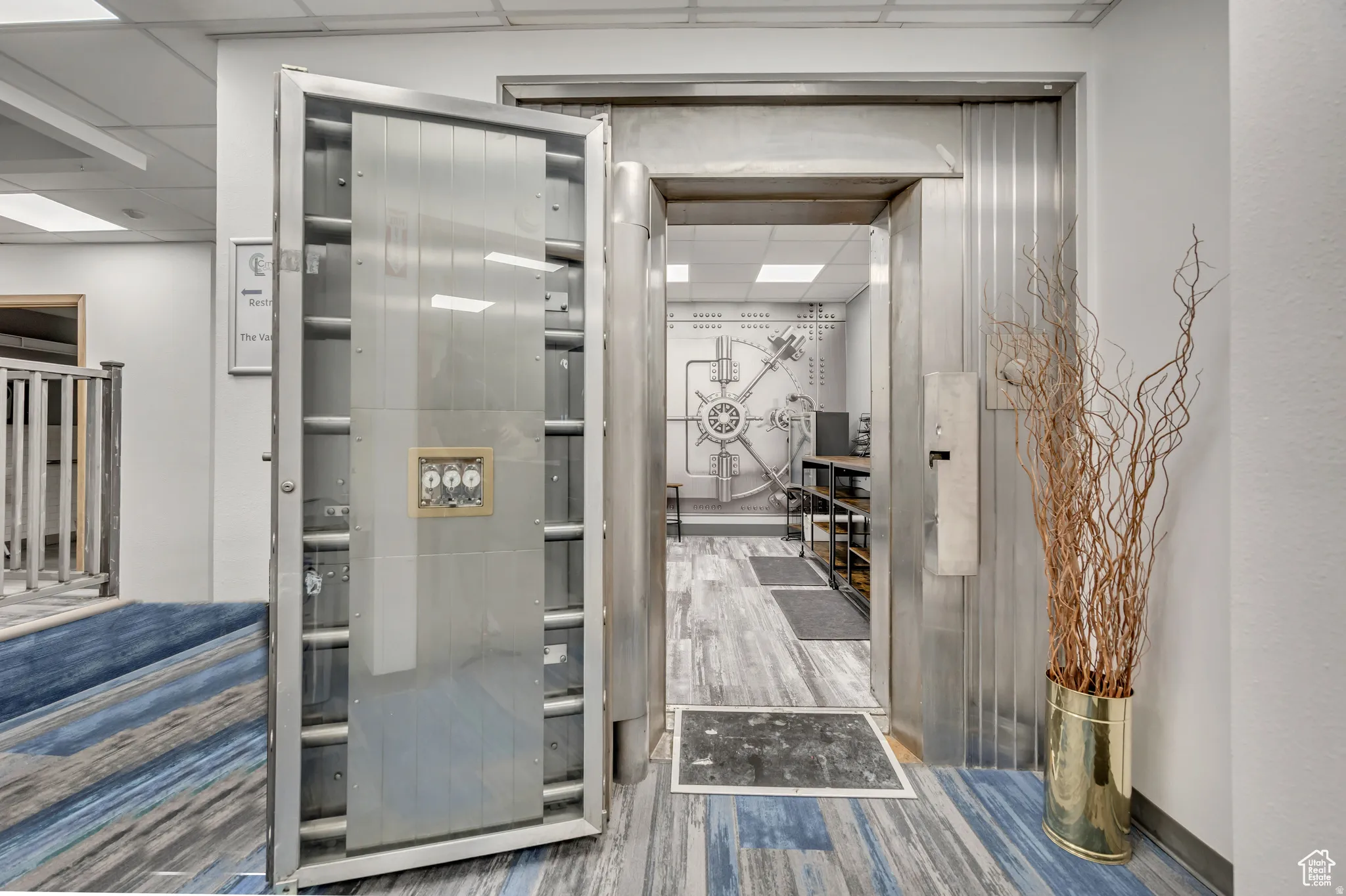 Former bank vault