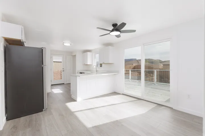 Main floor living/dining room