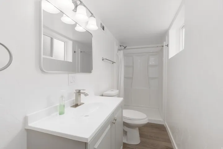 Basement bathroom