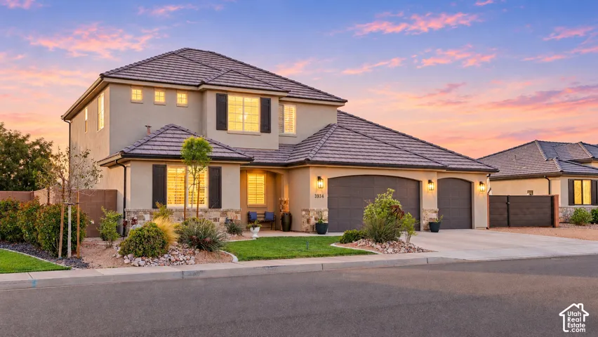 Front Exterior: Set on Saddleback Road in Steeplechase at Washington