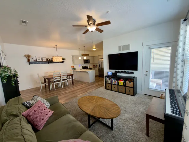 Main living areas