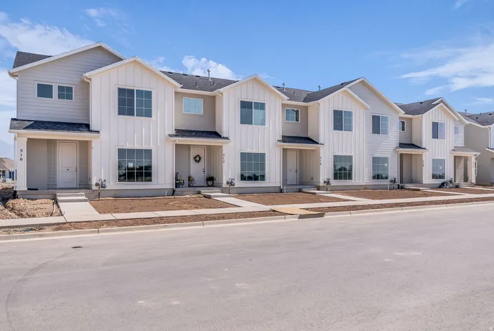 Front of the Building (front yard landscaping will be installed)