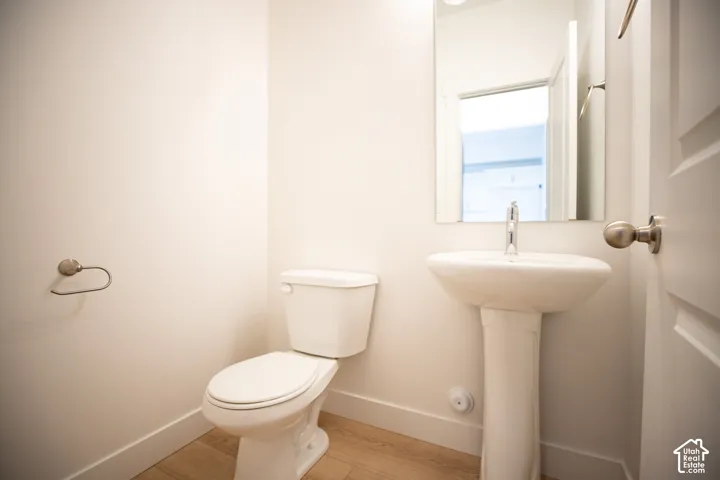 Main floor powder room