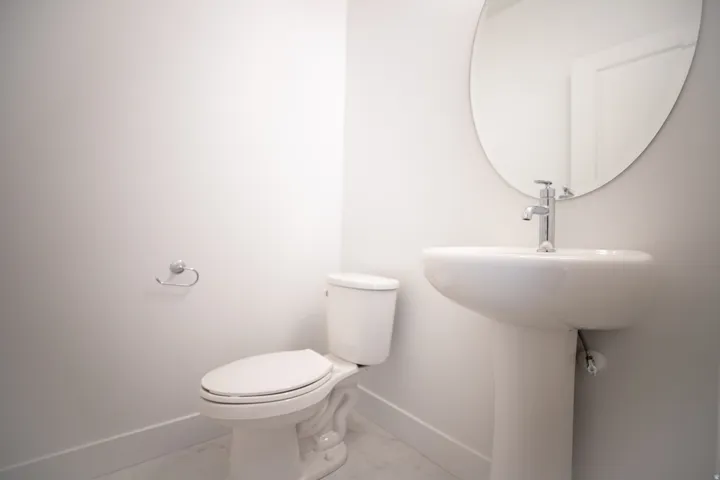 Main floor powder room