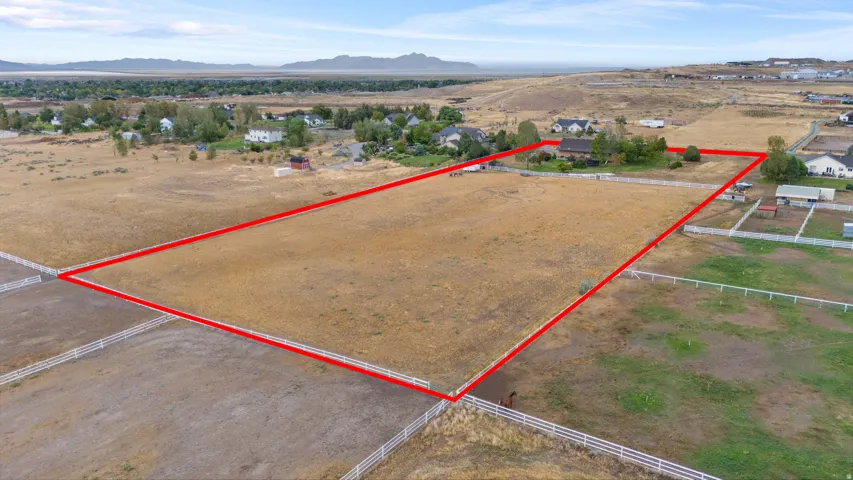 5 acre lot looking north towards the Great Salt Lake