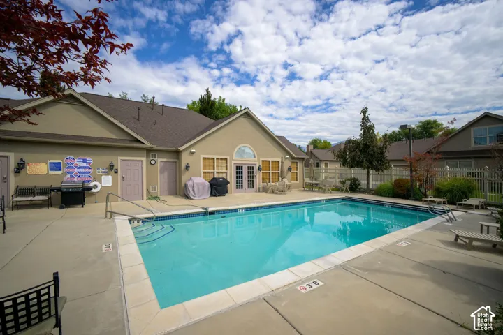 Community pool area