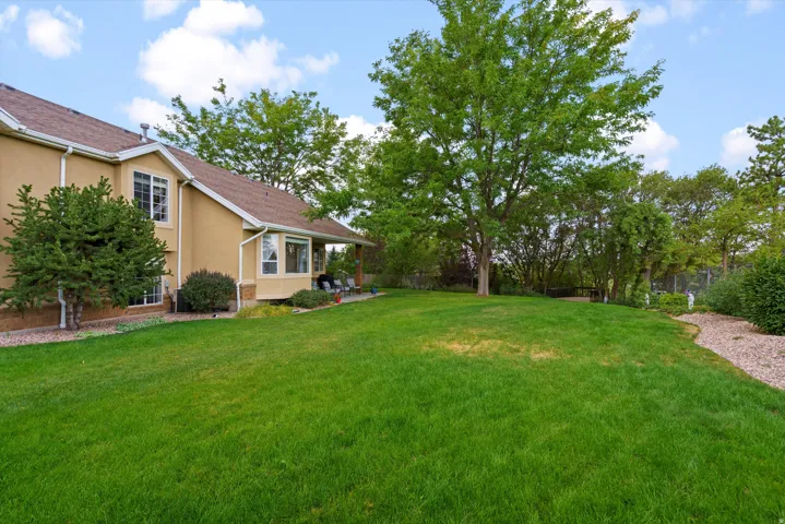 Backing up to Big Willow Creek offers complete privacy, peace and tranquility!