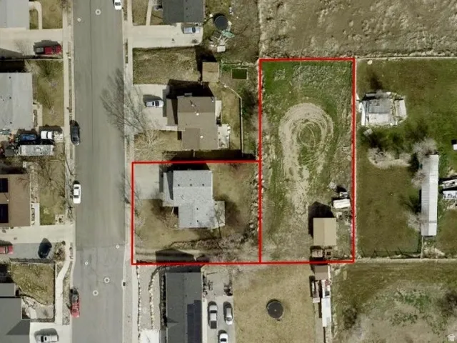 Aerial Survey. Illustrating the property boundaries and surrounding parcels