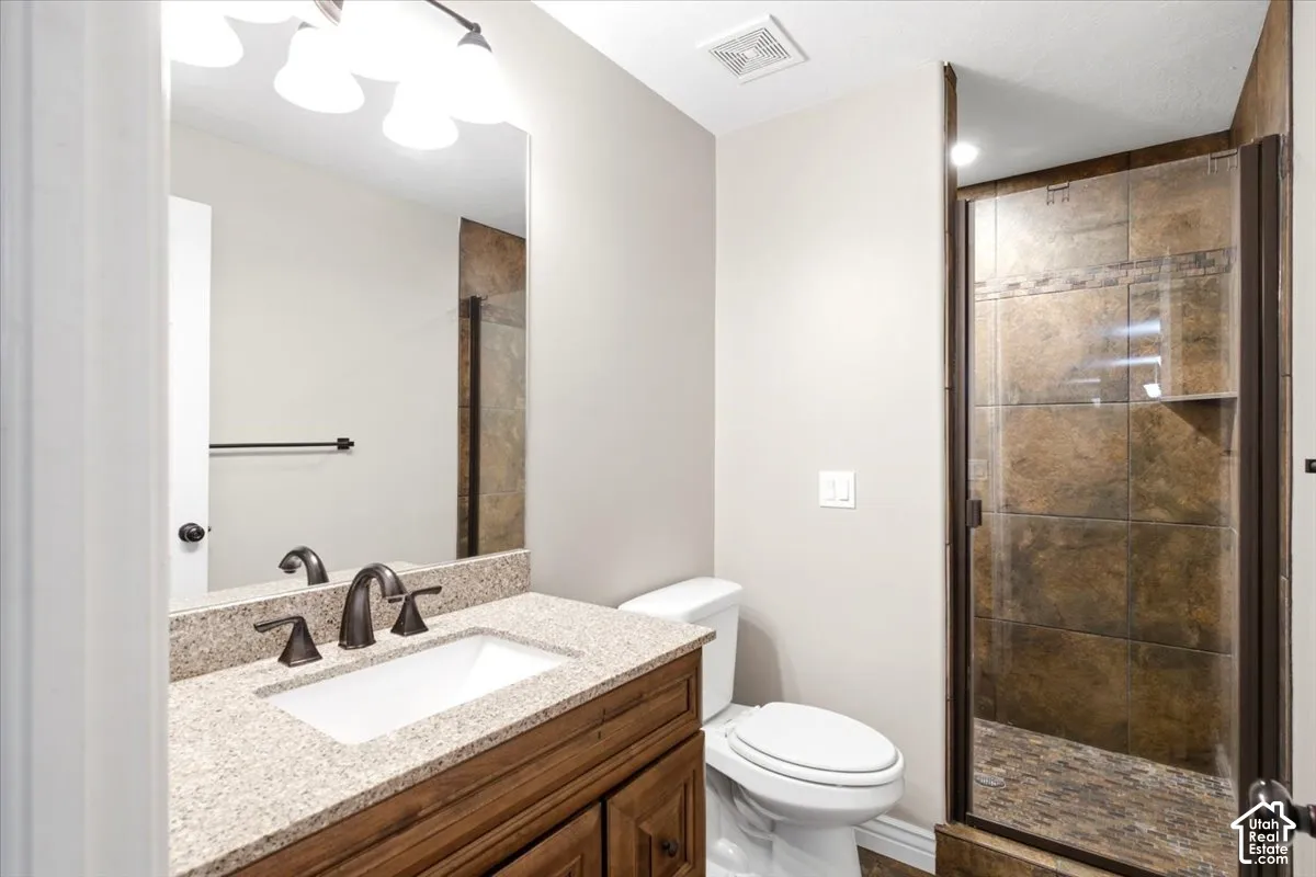 Basement bathroom