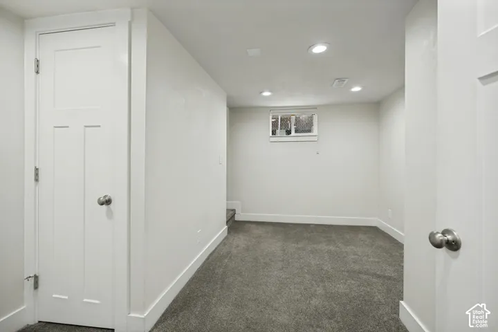 Basement bedroom