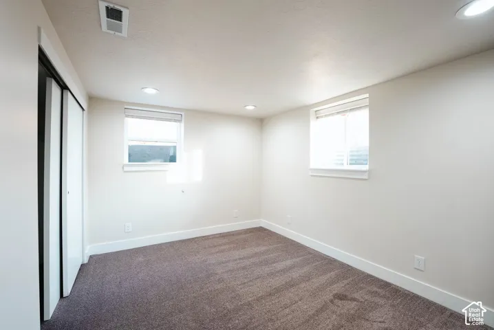 Basement bedroom