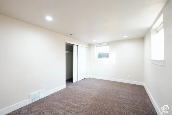 Basement bedroom
