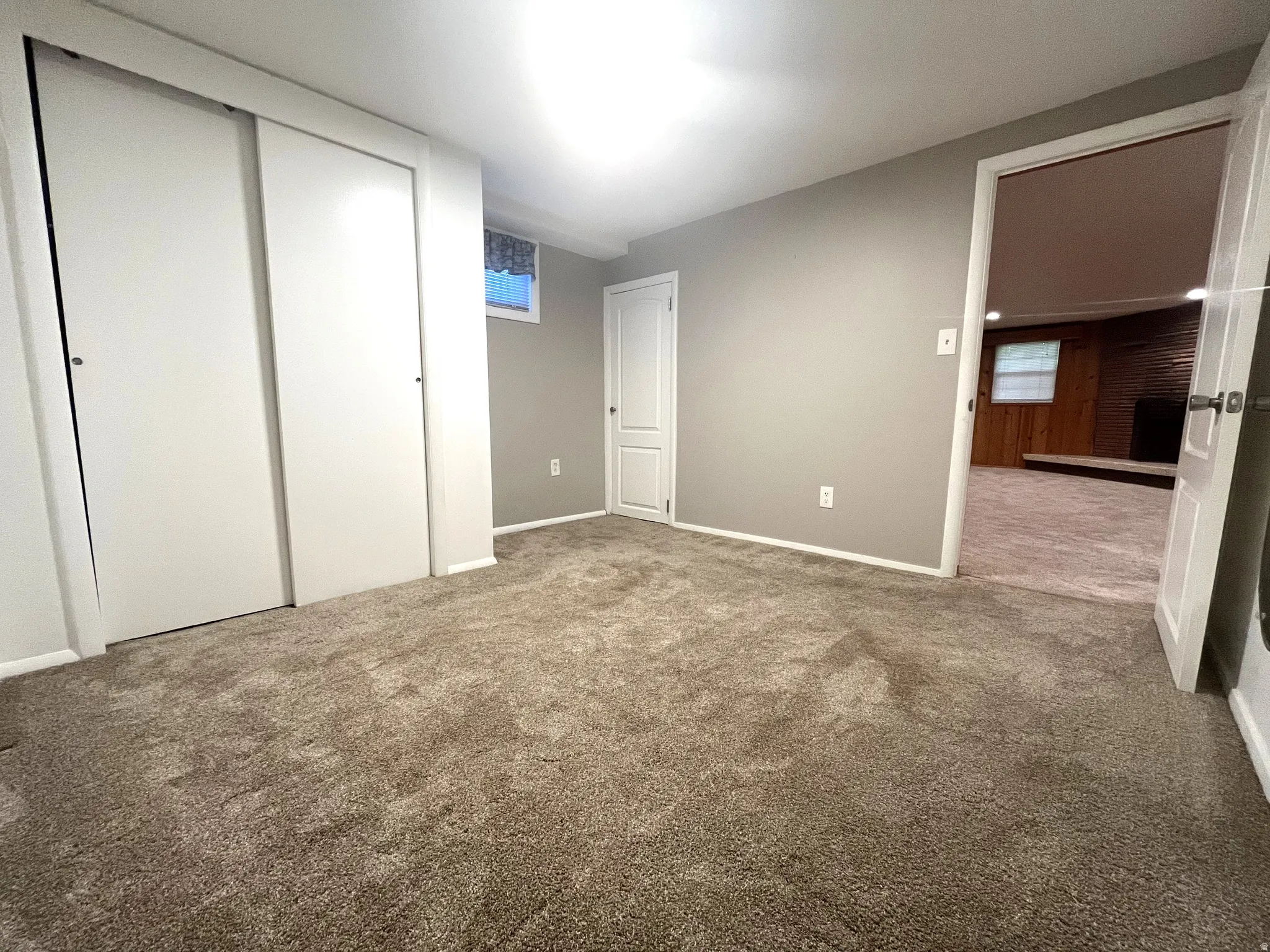 Bedroom three includes two separate closets